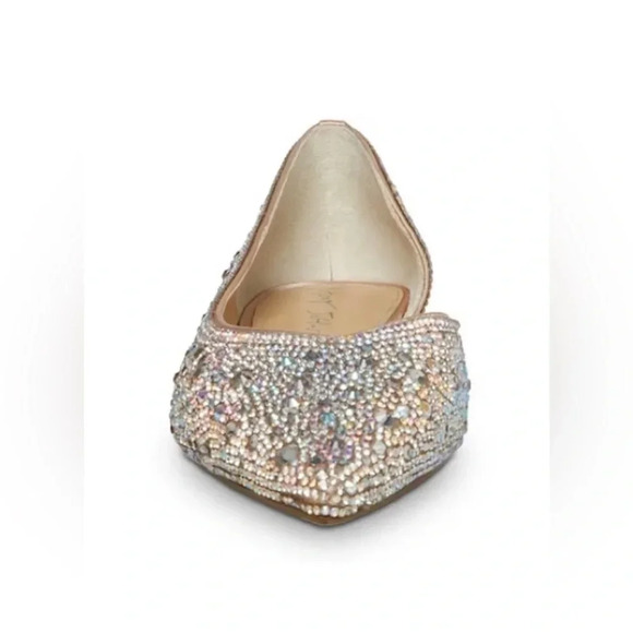 🆕 Betsey Johnson Remy Ballet Flat Rhinestones Slip on Pointed Toe Shoes Size 7 - Picture 14 of 16